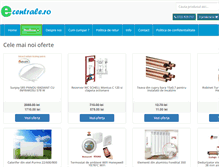 Tablet Screenshot of ecentrale.ro